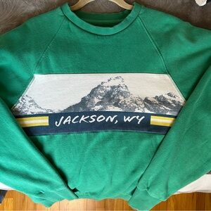 Green Jackson WY Sweater